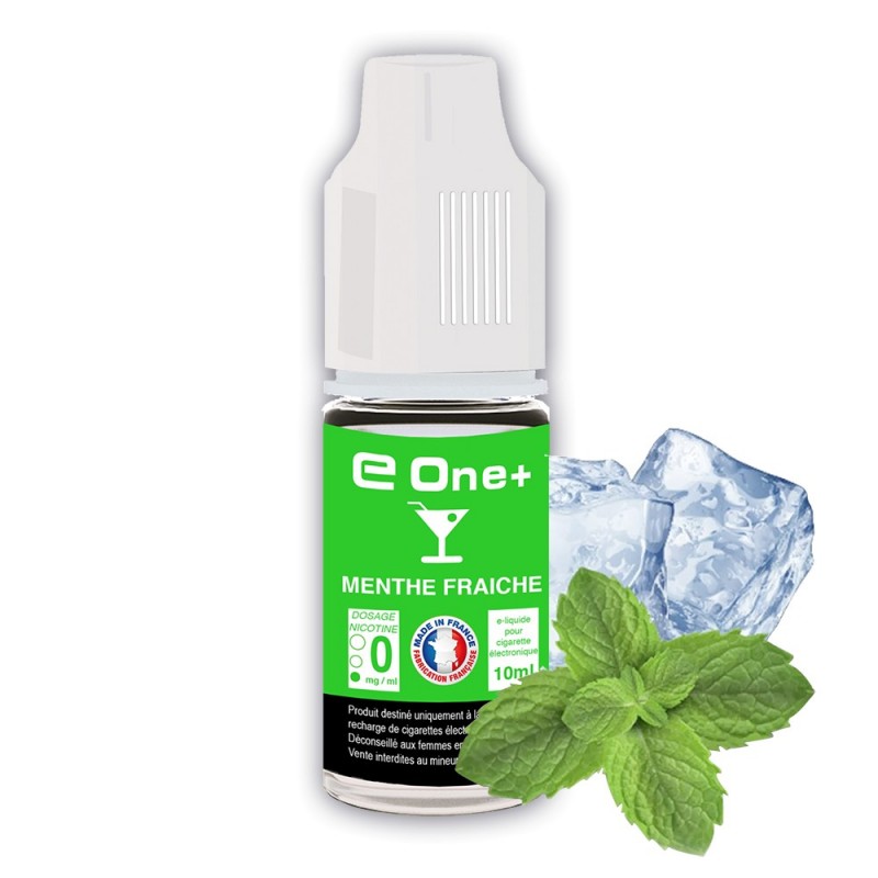 E-liquide Arôme Menthe Fraîche x1 flacom 10 ml