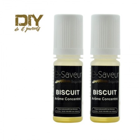 Arômes concentré Biscuit 10ml pack de 2