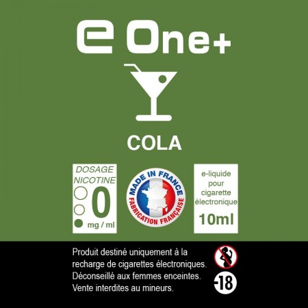 E-liquide Arôme Cola x1 flacon 10 ml