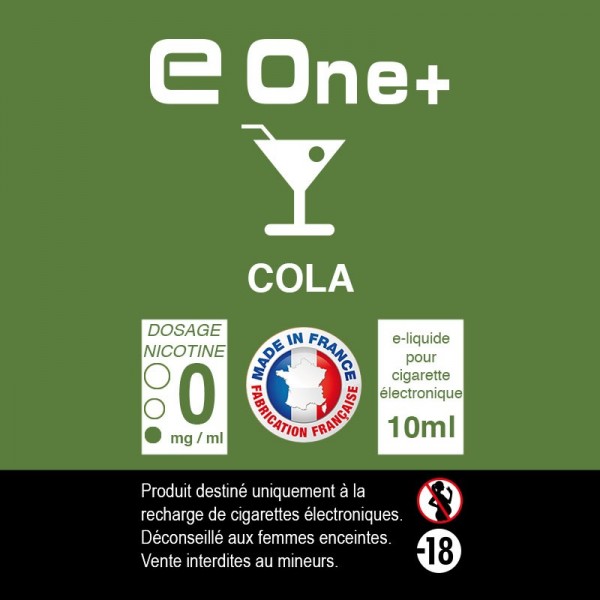 E-liquide Arôme Cola PACK DE 3 FLACONS