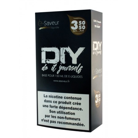 Pack DIY E-Saveur PGVG 50/0 Nicotine 3 mg/ml