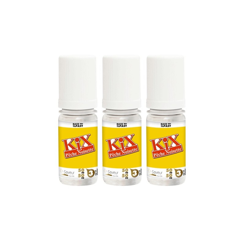 Kix Pêche Noisette 3 x 10 ml