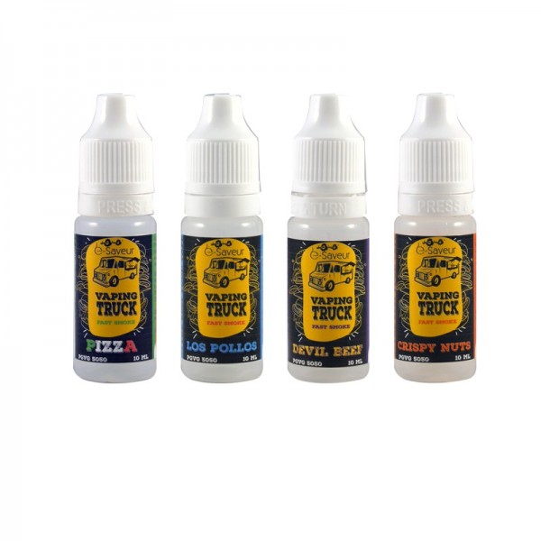 Le pack dégustation de Vaping Truck by E-saveur