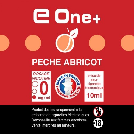 E-liquide Arôme Pêche Abricot PACK DE 5 FLACONS