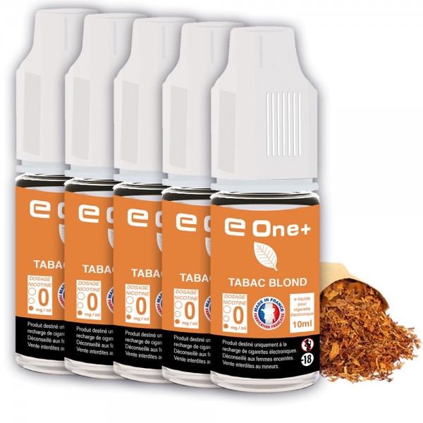 E-liquide Arôme TABAC Blond            PACK DE 5