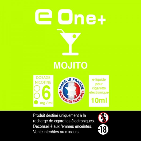 E-liquide Arôme Mojito PACK DE 3 FLACONS