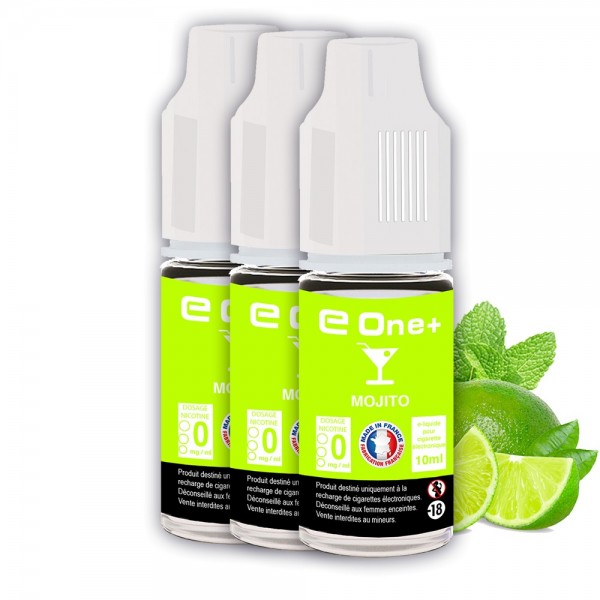 E-liquide Arôme Mojito PACK DE 3 FLACONS