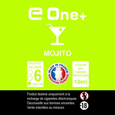 E-liquide Arôme Mojito PACK DE 5 FLACONS