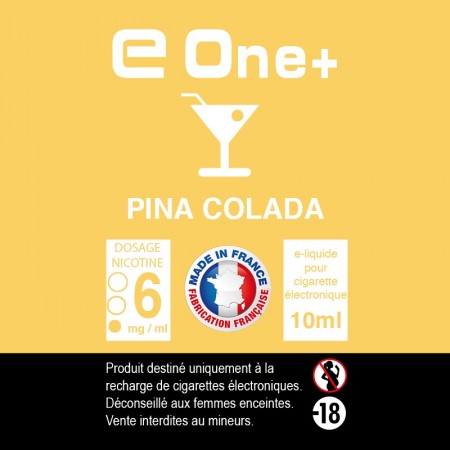 E-liquide Arôme Pina Colada PACK DE 3 FLACONS